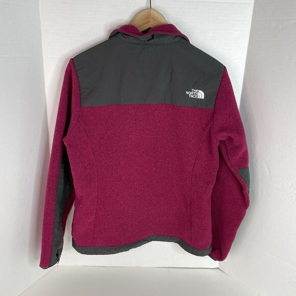 The North Face Women’s Thermal Full Zip Jacket, Medium, Pink & Gray, Polartec - Picture 2 of 8